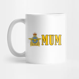 Bold design for anyone whose Mum or Dad serves in the Canadian Armed Forces Mug